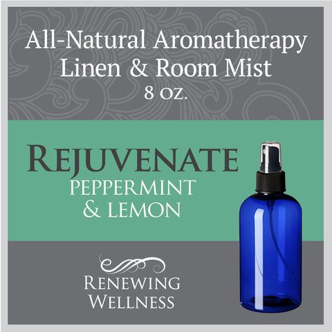 Renewing Wellness Aromatherapy Room Mist Peppermint Lemon